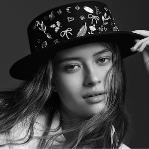 Anthropologie charm hat